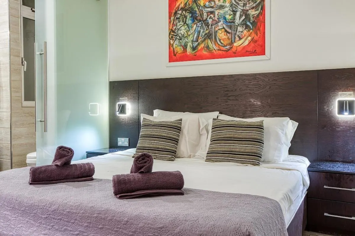 Appartement Stylish 1Bedroom Studio In The Heart Of St Julians 101 San Ġiljan